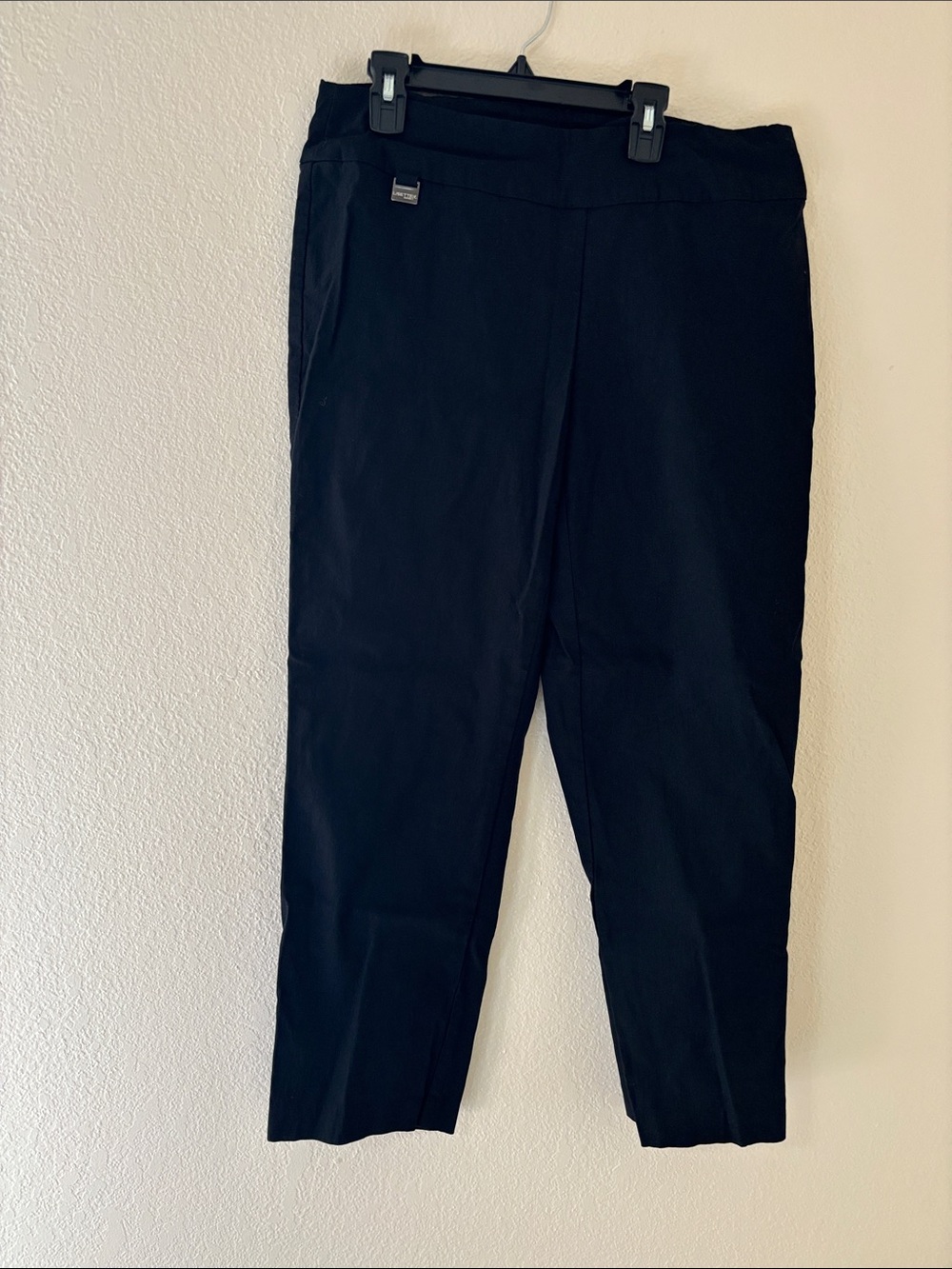 LISETTE Black Women's Montreal cropped sz 12